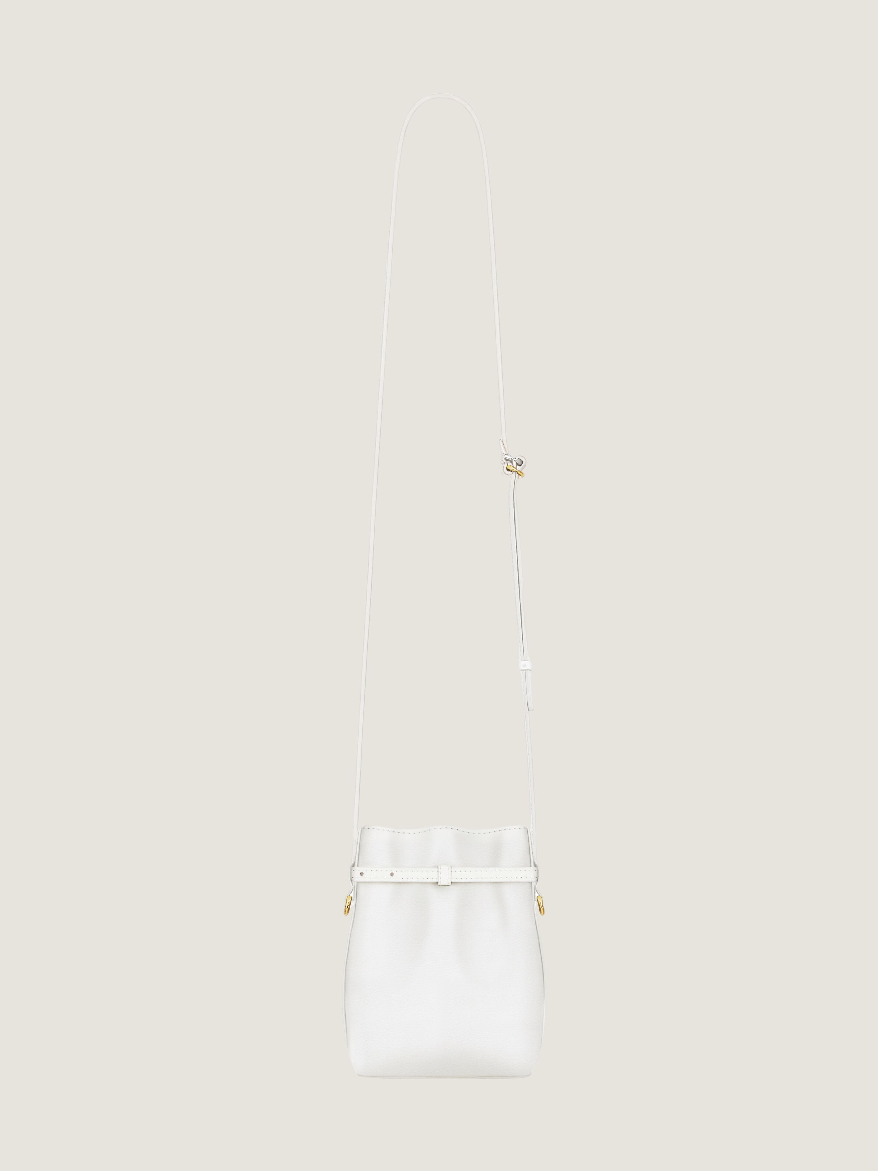 Voyou phone pouch in leather
